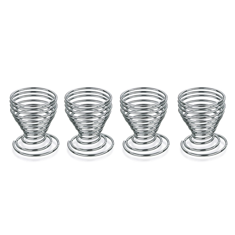 Coquetiers Globul 4 pièces -  Argent / Métallique Rond Métal Kela