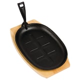 thumbnail of Olympia gietijzeren schaal/sizzle platter ovaal 28x19cm