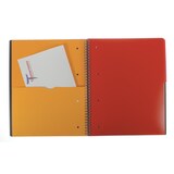 thumbnail of OXFORD International Notizbuch DIN A4+ Liniert Spiralbindung PP (Polypropylen) Orange Perforiert 160 Seiten 5 Stück à 80 Blatt