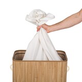 thumbnail of tectake Panier à linge bambou rectangulaire - 100 L, beige - 401834