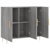 thumbnail of Helloshop26 - Buffet Sideboard Kommode Kleiderschrank Aufbewahrungsmöbel Organizer Küche Wohnzimmer Sonoma 90 x 34 x 80 cm 02_0036549