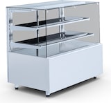 thumbnail of Gastro Kuchenvitrine Kühlvitrine Kühltheke Vitrine 1310x835x1270mm 690l 2 Regale
