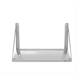 thumbnail of Royal Catering Estante de pared - plegable - 80 x 45 cm - 40 kg - acero inoxidable