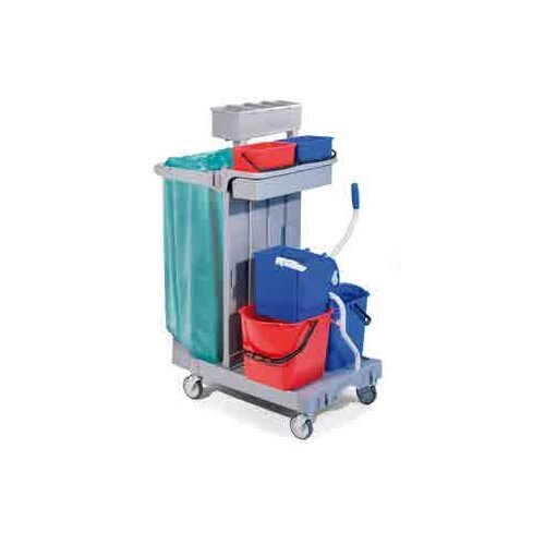 Carrello pulizia biancheria camere albergo RS0492