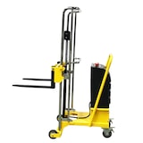 thumbnail of Mini-Stapler semi-elektrisch 250 kg, 1,4 m Hubhöhe, freitragende Gabelzinken