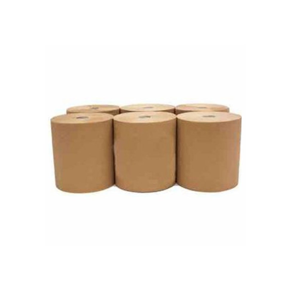 Saco 6 rollo papel cocina Bobina Chemine Laminado Natural