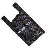 thumbnail of DayBays 500 Stk. Hemdchentragetaschen 30+15x55 cm HDPE Mit Druck Thank You geblockt