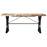 thumbnail of Mesa de comedor de madera maciza de mango 180x90x76 cm