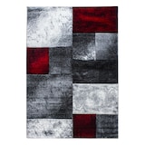 thumbnail of Teppich Waschbar Kariert Modern Strapazierfähig Esszimmer Flur Rot 120x170 cm OEKO-TEX Fußbodenheizung geeignet – MONZA von Kadima Design
