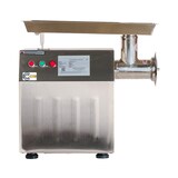 thumbnail of Cleiton® Picadora de Carne Boca de 32" Diámetro de Acero Inoxidable de 31x60 cm | Picadora Profesional Carnicería con Producción de 250 kg/hr - 1500W
