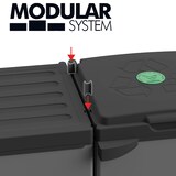 thumbnail of Mongardi Mobile portasacco TRIS, di dimensioni 102L x 38P x 87H cm