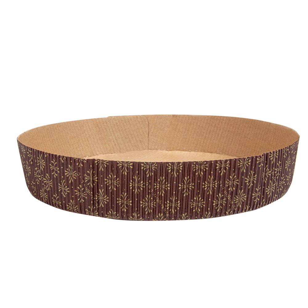 Garcia de Pou 408 Unités - Moules Cuisson Pâtisserie 145 G/M2 Ø 22X4 Cm Marron Papier