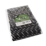 thumbnail of PAPSTAR 250 Cocktail Trinkhalme, Papier Ø 7 mm · 15 cm schwarz/weiss "Stripes"