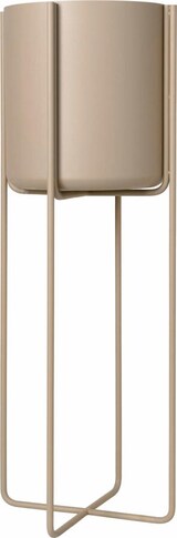 thumbnail of Blomus Pflanzgefäß mit Gestell KENA, Blumentopf, Pflanztopf, Stahl pulverbeschichtet, nomad, 66019
