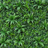 thumbnail of Siepe artificiale realistica pannello 3D giardino 100x100cm Farnuk-BLF100V