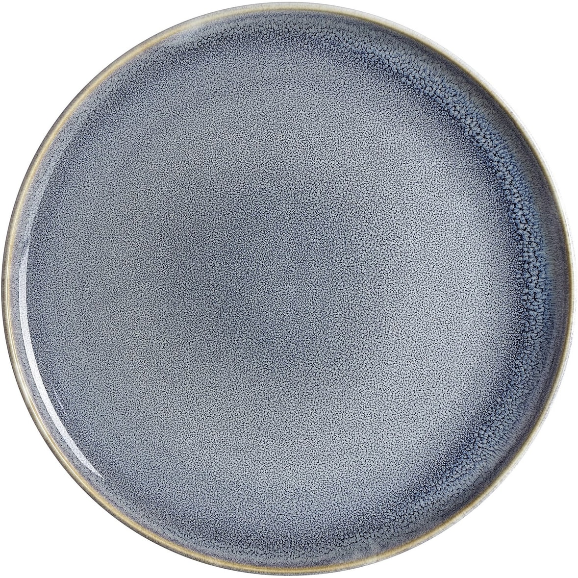 Ritzenhoff & Breker Speiseteller | 3 x Ø 26,5 cm | Grau | Porzellan