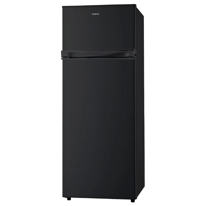 INFINITON Frigorifico Dos Puertas FG-249D14XEA, 204 l, 143 cm, LED Interior, Ciclico, E, Negro