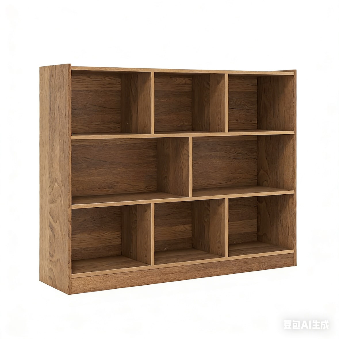 COSTWAY Librería con 8 Compartimentos, Estante de Pie de 3 Niveles, Estante Cúbico, Estante de Oficina, Estante de Almacenamiento para Sala de Estar