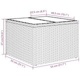 thumbnail of vidaXL 6-Teiliges Garten Sofa Set mit Kissen Hellgraues Rattan
