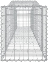 thumbnail of vidaXL Gabionen mit Hochbogen 20 Stk. 400x50x60/80cm Verzinktes Eisen