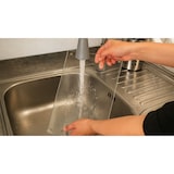 thumbnail of ALLboards Planche à découper en verre TRANSPARENTE 30×40 cm crédence de cuisine plaque de protection en verre