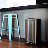 thumbnail of Kitchen Move Edelstahl-Mülleimer mit Pedal GREENWICH grau 40L Edelstahl Grau