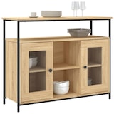 thumbnail of vidaXL Sideboard Sonoma-Eiche 100x35x80 cm Holzwerkstoff