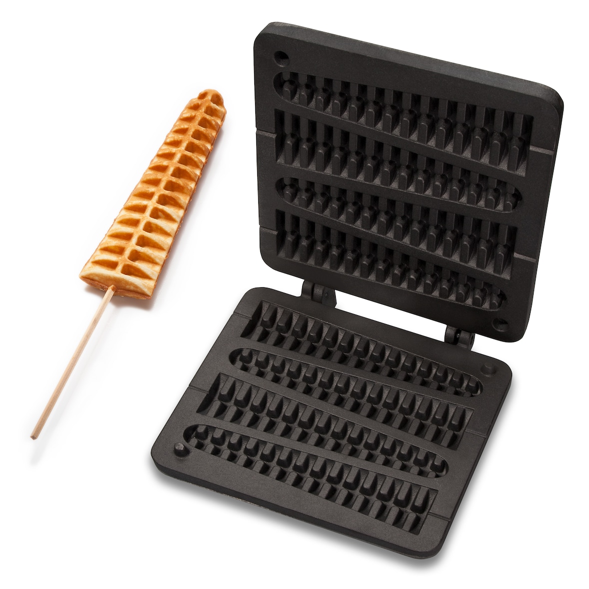 Neumärker® Lolly-Waffel Wechselplatten für Thermocook® | Gusseisen