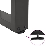 thumbnail of vidaXL Couchtischbeine V-Form 2 Stück Anthrazit 28x(42-43,3) cm Stahl