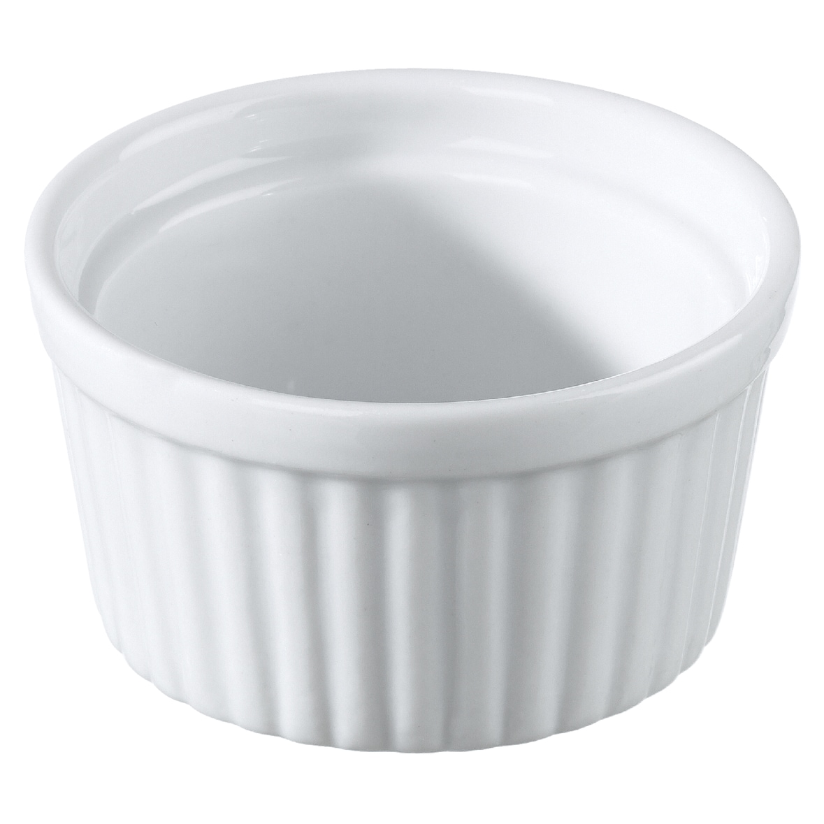 METRO Professional Tigela para petiscos Vilo, porcelana, Ø 7 cm, redonda, branca, 6 unidades