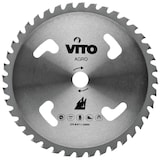 thumbnail of Lame de coupe pour débroussailleuse 40 dents Diam 255mm au Carbure Alesage 25.4 VITO