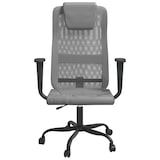 thumbnail of vidaXL Bürostuhl Höhenverstellbar Grau Netzstoff und Kunstleder