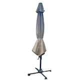 thumbnail of Sombrilla de jardín desplazada Ø350 cm - 360° giratoria, lona de poliéster - Terraza, Balcón, Sombrilla de piscina KZ GARDEN