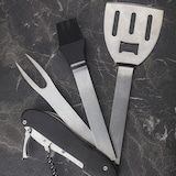 thumbnail of BERGNER - Set barbecue nero multiuso 5 in 1 - Collezione In Black