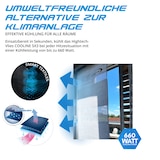 thumbnail of Powercool SX3 Cooling Slider - aktiv kühlenden Vorhänge – eine umweltfreundliche Alternative zu Klimaanlagen - aktiviert mit Wasser, trockene Kühlung
