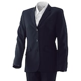 thumbnail of 700 - Damenblazer lang : navy 53% Polyester 43% Schurwolle 4% Elasthan 42
