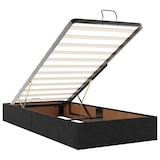 thumbnail of vidaXL Ottoman-Bett mit Matratzen Schwarz 200x200 cm Samt
