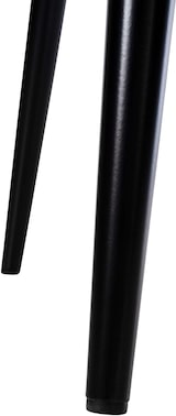 thumbnail of Décoshop26 - Esszimmerstuhl x1 schlichtes Design mit schwarzen Metallbeinen und grauem Samtsitz 10_0002067
