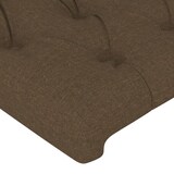 thumbnail of vidaXL Kopfteil mit Ohren Dunkelbraun 163x23x78/88 cm Stoff
