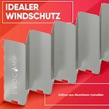thumbnail of EVOCAMP Windschutz für Gaskocher & Grill – 22 Lamellen, faltbar, kompakt, mit Tasche