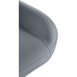 thumbnail of Sgabello da bar Braga in similpelle oro grigio