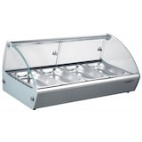 thumbnail of Vitrine chaude   4 x GN 1/3          Acier inoxydable 840x395x270mm COMBISTEEL