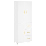 thumbnail of Helloshop26 - Buffet Sideboard Kommode Kleiderschrank Aufbewahrungsmöbel Organizer Küche Wohnzimmer Lounge hoch 69,5 x 34 x 180 cm 02_0032756