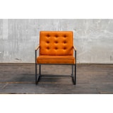 thumbnail of KAWOLA Sessel ARLY Polstersessel Bezug Velvet cognac