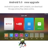 thumbnail of Mini Vidéoprojecteur Portable Android 4K Pico Projecteur Intelligent WiFi + SD 32Go Noir YONIS