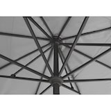 thumbnail of METRO PROFESSIONAL Sonnenschirm quadratisch, Aluminium, 4 x 4 m, wasserabweisend, silber/grau
