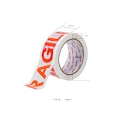 thumbnail of SIGMA Klebeband Fragile, 48 mm x 66 m, transparent, 3 Stück