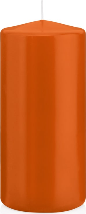 Stumpenkerzen Aprikose Ø 68 x 150 mm, 12 Stück