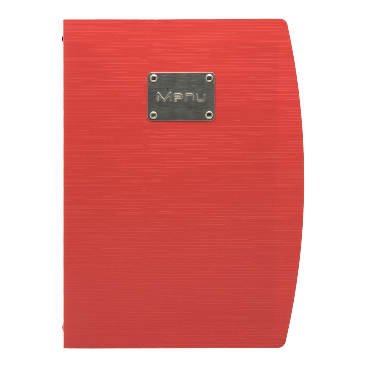 Securit® Speisekartenhülle A4 "Rio" - Rot - Schild "Menu" inklusive - 4 Ansichten