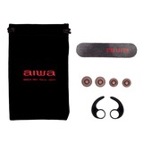 thumbnail of Auriculares s/ fios AIWA ESTBT-400BK; Bluetooth 5; Microfone integrado; Qualidade de som HyperBass; IPX5 - à prova de água; Autonomia até 6 horas